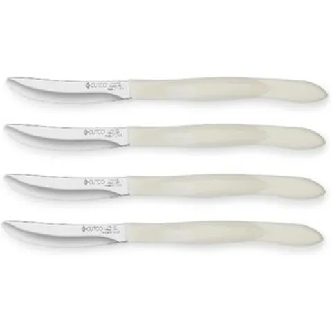 컷코 커트러리 스테이크 테이블 나이프 4종 세트 화이트 펄 CUTCO 1759, 기본
