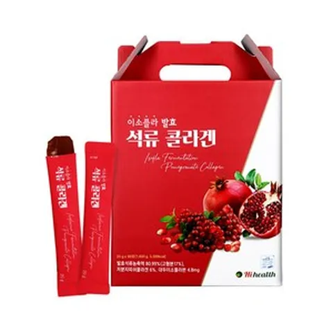 하이헬스 이소플라 발효 석류콜라겐 젤리스틱 80포, 1.6kg, 1개