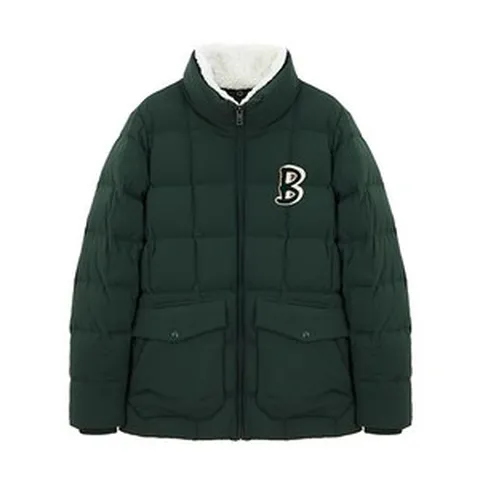 [바스키아 브루클린] B 퀼팅 하이-넥 구스다운 점퍼