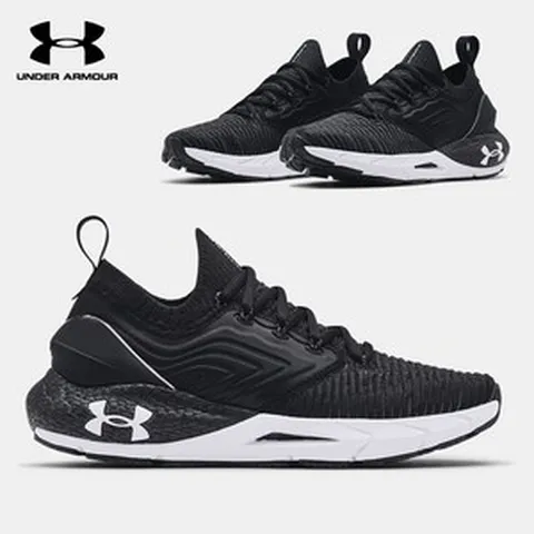 언더아머 호버 팬텀 2 인텔리니트 여성 러닝화 Black / Jet Gray