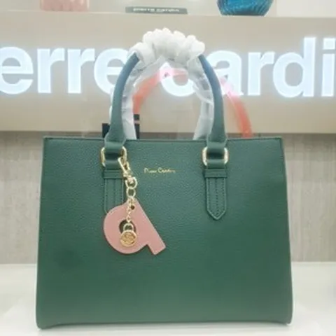 피에르가르뎅 P참장식의 오플엠보 소가죽 사각토드백(29ㆍ5ㅡ22ㅡ13)