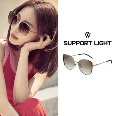 [서포트라이트] 시즌오프 특가! 여성 선글라스 3종 택1 (면세점 판매 동일상품)