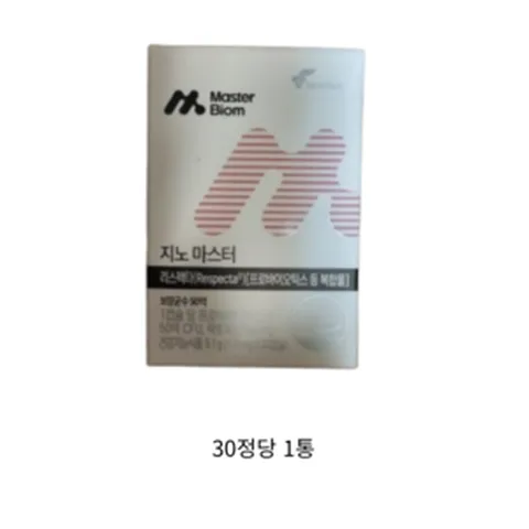 마스터바이옴 지노마스터 리스펙타 여성유산균, 120개, 4정