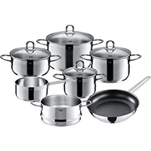 실리트 실리트(Silit) 냄비세트 냄비 코팅팬 광택스테인리스스틸 인덕션 쿠커 / 식기 세척기 사용 가능