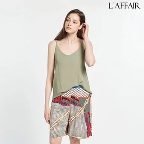 라페어 오션 그린 인견 반바지 LWPGF374-GR 384350