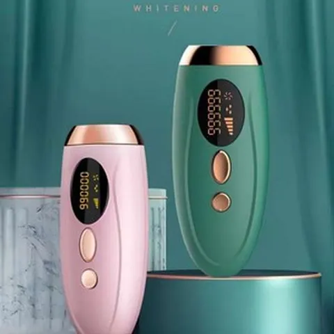 레이저제모기 IPL 가정용제모기 제모기계 면도기 선글라스 세트, 핑크