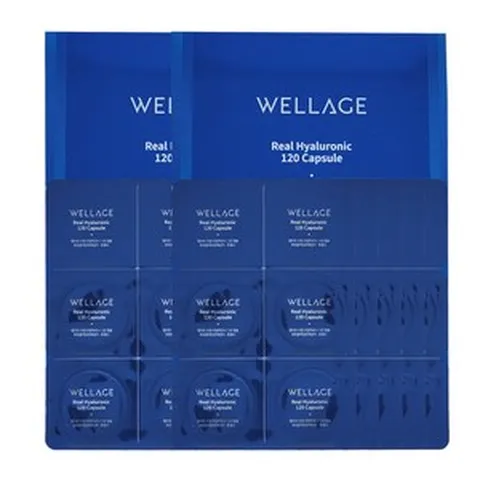 웰라쥬 리얼 히알루로닉 120 바이오 캡슐 60회 한달분, 0.018g, 60개