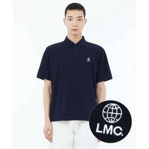 LMC GLOBE PK POLO SHIRT navy 103599