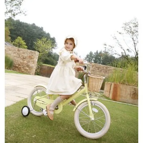 엘도라16레몬 도쿄나인 어린이자전거 5세 6세 7세 보조바퀴 까지 완벽무료조립 바구니무료, 보조바퀴 조립후 스탠드 따로 구매, 1개