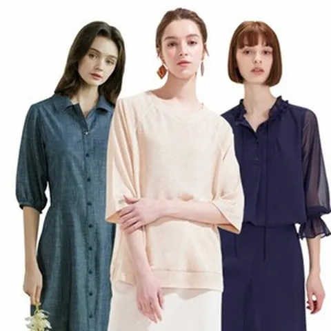 홈쇼핑 가먼트 슬럽 티블라우스 5종 택 1