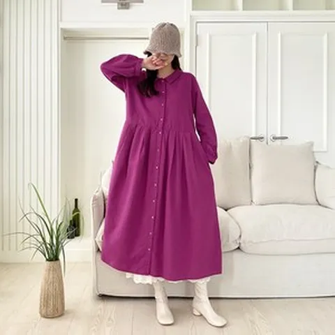 오버핏 원피스 개량한복 생활한복 4050대 엄마옷 빅사이즈