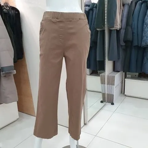 후라밍고 워싱면통바지F60223070