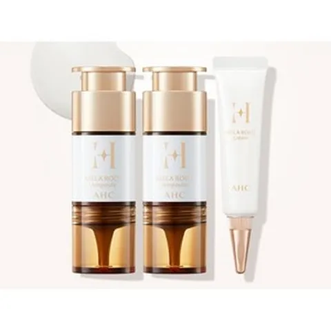 AHC H 멜라루트 앰플 10ml x 2p + H 멜라루트 크림 10ml 세트, 1세트