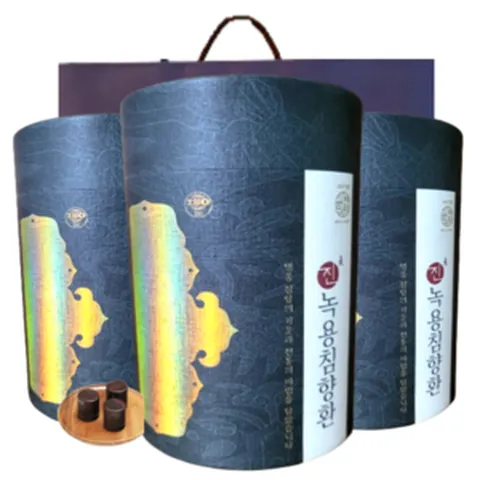 [침향 25%]한제원 침향환 홍삼 녹용 침향단 4g x 90환 실속형 120년 가정의달 부모님 명절 선물 1세트(30환 3세트), 3세트, 360g