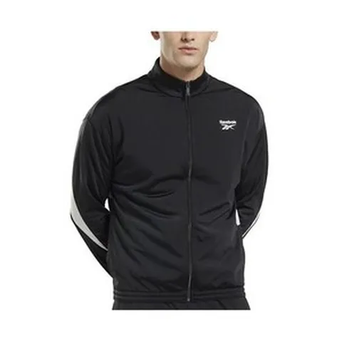 리복 Reebok 남자 아이덴티티 벡터 집업 트랙수트 점퍼