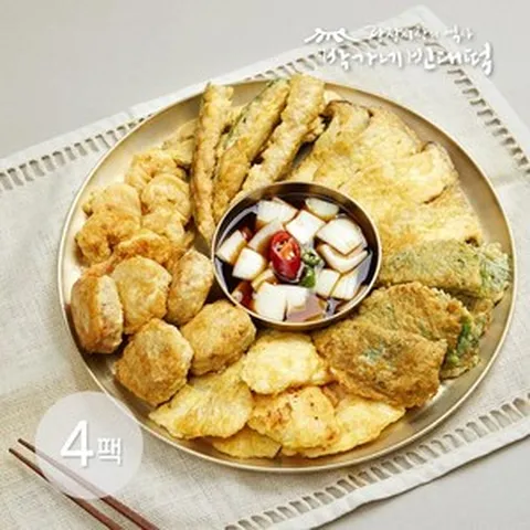 [박가네 빈대떡] 모듬전 365g x 4 (1.46Kg), 4개