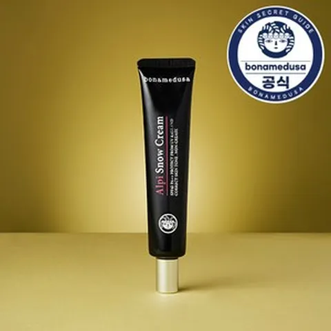 보나메두사 알피 스노우 크림 SPF42 PA++ 내추럴 미백 선크림, 1개, 40ml