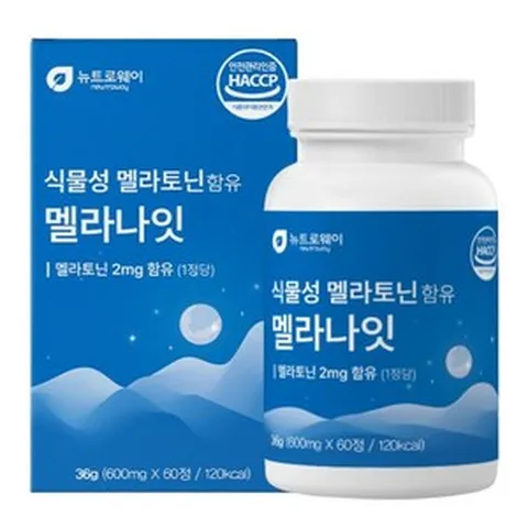 하루1알 영양밸런스 몽모랑시타트체리 식물성멜라토닌함유멜라나잇600mgx60알, 1개, 60정