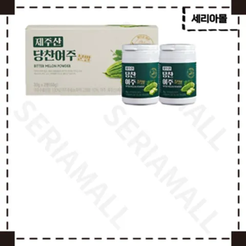 GBMS 제주산 당찬여주분말 30g 2통 (재고보유 000EA), 2개