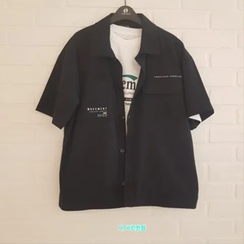 [행텐주니어] *인천점* 아이스냉감 우븐 포켓 셔츠@@24년여름#초신상# 생활방수@@스판짱@@멋진디자인@@14470-020-457-69