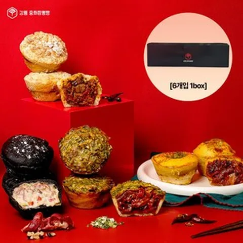 강릉중화짬뽕빵(배송요청사항에 빵종류 필수 기입 / 미기입시 임의배송), 6개, 150g