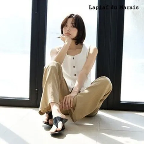 라삐아프 25SS 린넨 팬츠 3종 654190, 카키