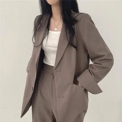 편하면서 멋짐 뿜뿜! 럭셔리 가을 여성정장set