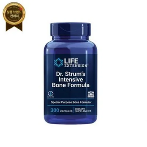 Life Extension 라이프 익스텐션 닥터 스트럼의 인텐시브 뼈 300 캡슐, Life Extension 라이프 익스텐션 닥터 스트럼, 1개