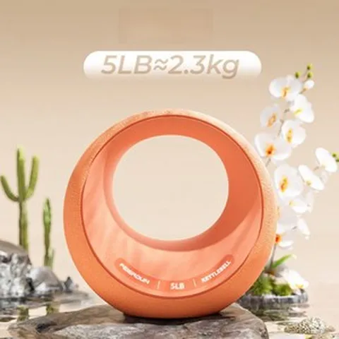 홈트 전신운동 층간소음 걱정없는 케틀벨, 1개, 8kg, 오렌지