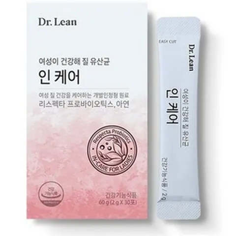닥터린 질 건강 유산균 리스펙타 인케어 60g 1개
