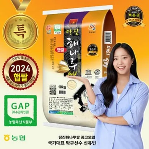 [출고당일도정] 2024년산 햅쌀 당진해나루골드 삼광미 특등급 (농협/ 당진해나루쌀 조합공동사업법인), 1개, 10kg