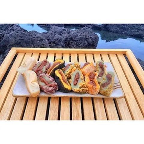 수라간떡방 제주 오메기떡 맛집/ 개별 포장 / 2대 떡집 / 30 50 100개입 6종 [원산지:상세설명에 표시], 1세트, 60g, 50알