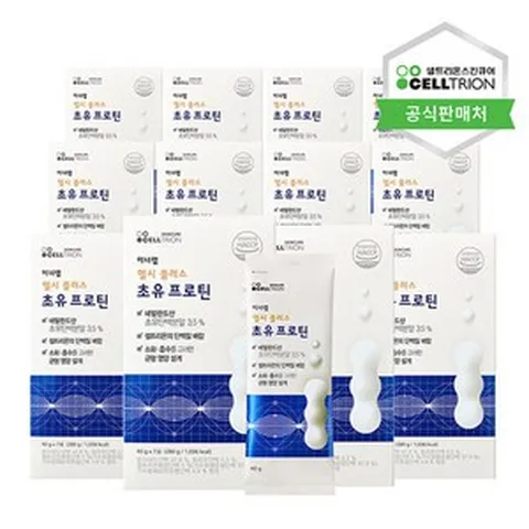 [셀트리온 이너랩] 헬시플러스 초유프로틴 (84포/12주분), 84포_[B0010412], 280g, 12개