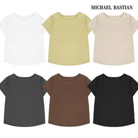 마이클 바스티안 마이클바스티안 25SS 오가닉 실켓 돌먼 티셔츠 6종 여성 861192