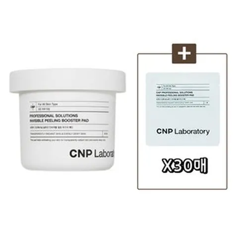 [CNP 차앤박] 씨앤피 프로페셔널 솔루션 인비져블 필링 부스터 패드 대용량 140매 [ 본품 80매 + 60매 (2매 30장 추가 증정) ], 80매입, 30매, 1개