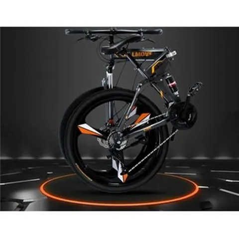 접이식자전거 미니벨로 전기자전거 경량 가벼운 세발자전거 모토벨로, 26인치 스포크휠 화이트그레이 24단