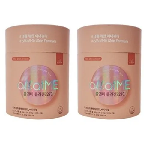 종근당 올앳미 올엣미 콜라겐 3270 어린콜라겐 피쉬콜라겐펩타이드 피부건강 비타민C 이너뷰티 직장인 중 장년 주부 20 30 40 50대, 2개, 60포