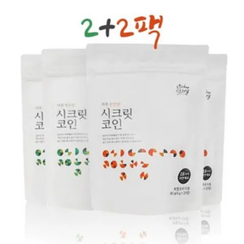 빅마마 시크릿 코인 육수 편안한 2팩 개운한 이혜정 한알 자연 고체 명장 1022078, 편안휴대용5알12팩 개운한맛1팩 총80알