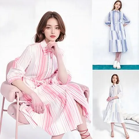 도로시양장점 코튼100 크루즈 원피스 4종 택1