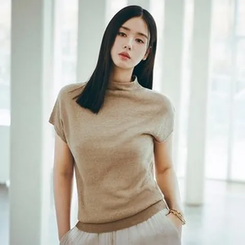 셀렙샵에디션 셀렙샵 에디션 24SS 프렌치린넨100 드레이프 니