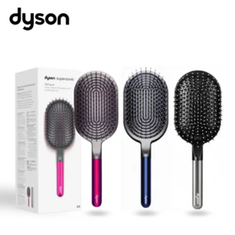 다이슨 패들브러시 헤어엉킴방지빗+ 브러쉬 세트 수량제한 한정판매, 1개, 핑크