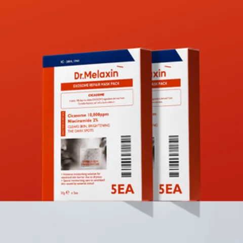 [10매입] 닥터멜락신 엑소좀 흔적 마스크팩 / 58% 시카 앰플을 한 장에 총 10매입