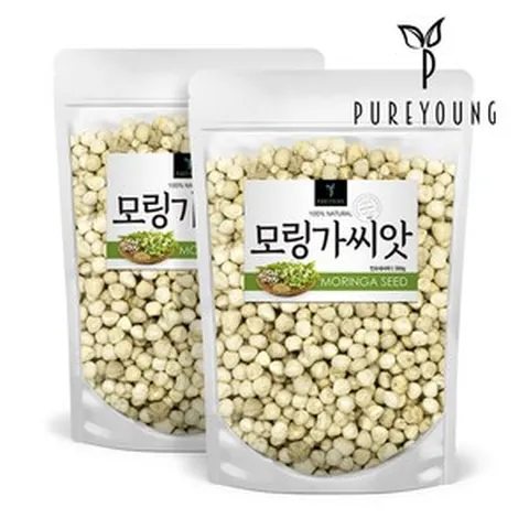 퓨어영 모링가 씨앗, 3개, 300g