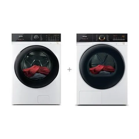 위닉스 세탁기 화이트23kg+텀블 건조기 화이트17kg