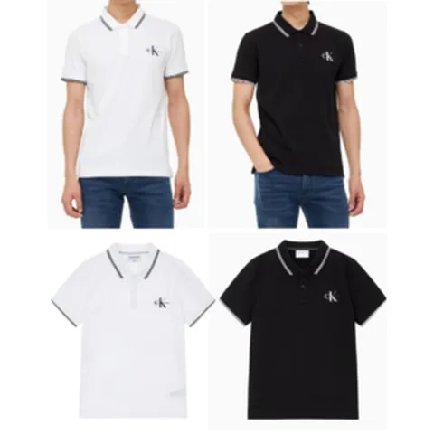 캘빈클라인 국내매장배송 국내백화점정품 남성반팔 카라티 여름 피케티셔츠