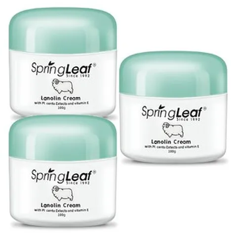 호주 스프링리프 양태반 비타민E 라놀린 크림 100g 3팩, 3개