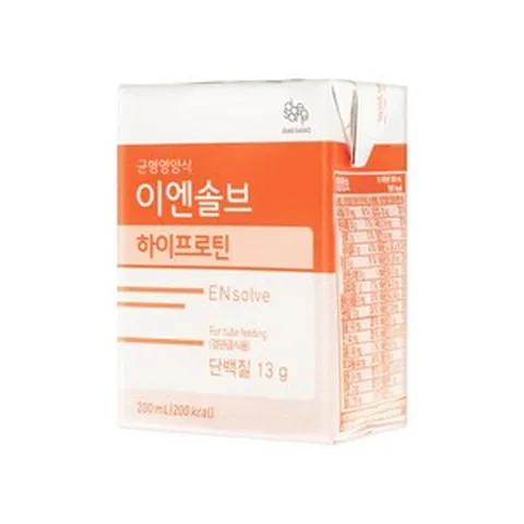 대상웰라이프 이엔솔브 하이프로틴 200ml환자영양식/균형영양식/뉴케어, 60개, 200ml