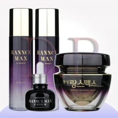 동성제약랑스맥스 프레스트지 기초 4종 에멀젼+스킨+세럼+기미크림, 1세트