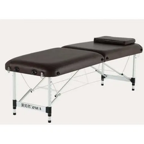 마사지 베드 테이블 안마 침대 경락 피부 속눈썹, 브라운 70  백팩 포함 침대보185x70