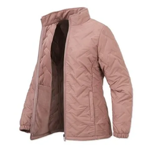 ISJKOREA(더가볍게더따뜻하게)여성 심리스 경량 라이트 집업 패딩 점퍼 자켓(95~110) JW361